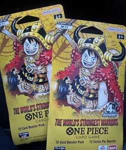 One Piece The World’s Strongest Warriors 12-Card Booster Pack
