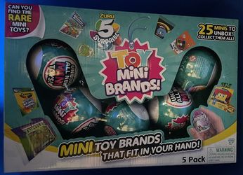 ZURU TOY Mini Brands Box (Pack Of 5 Capsules)