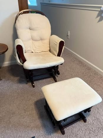 Rocking Chair And Ottoman