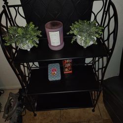 Collapsible Black Shelves