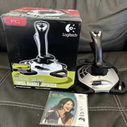 Logitech Extreme 3D Pro Joystick Includes CD and Box Untested Condition