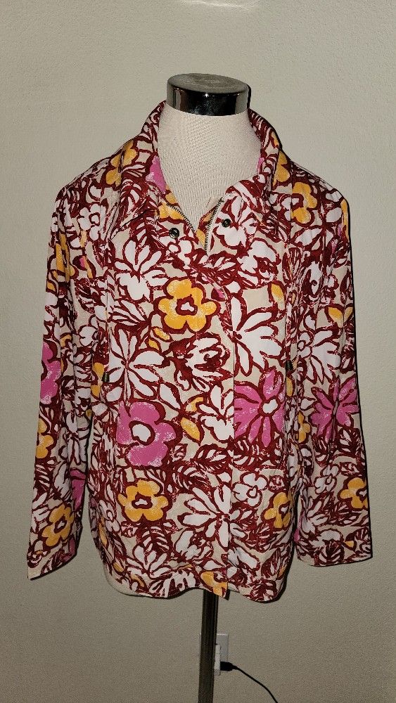 Zenergy floral jacket & coat
