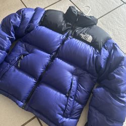 Purple Northface Puffer 700 Nuptse