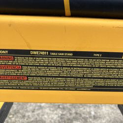 Portable Stand On Wheels Dewalt