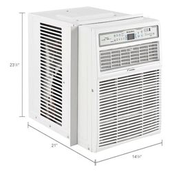 Global Industrial Slider/Casement Window A/C, 10000 BTU