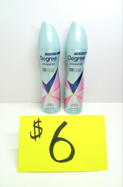Degree Advanced 72hr Antiperspirant Deodorant Sprays