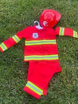 Fire fighter kid Halloween costume
