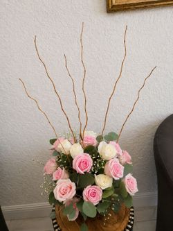 Arreglos de flores.