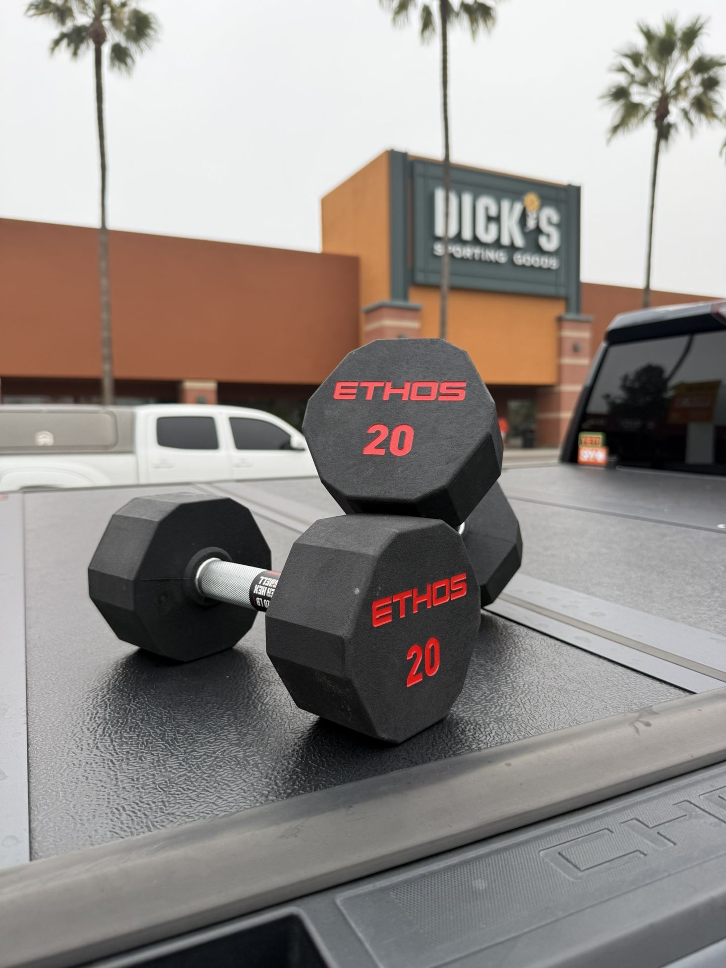BRAND NEW ETHOS WEIGHT SET FROM DICK’s SPORTING GOODS