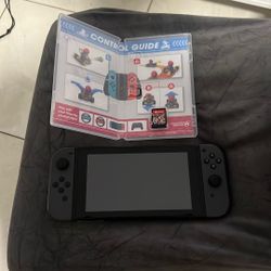 Nintendo Switch with Mario Kart 8