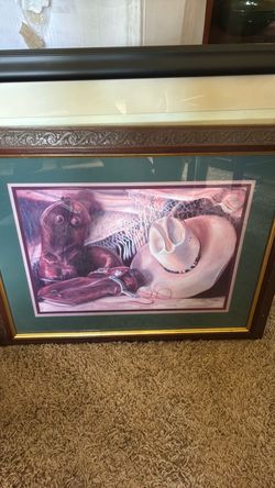 Western picture and frame