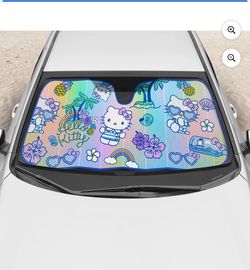 Hello kitty sun shade
