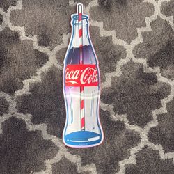 Holographic Coca-Cola Wall Sign
