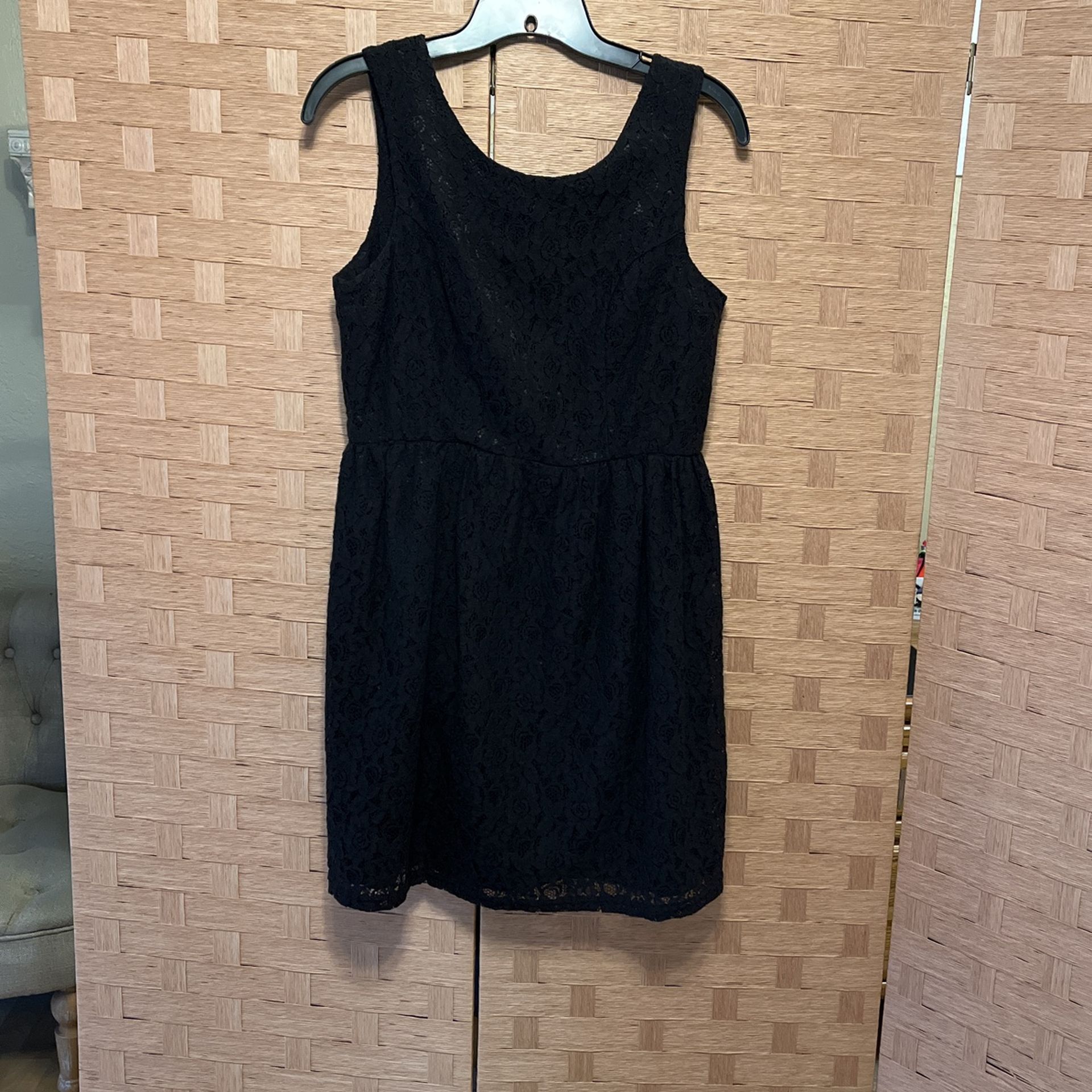 Black Lace Dress From Forever 21