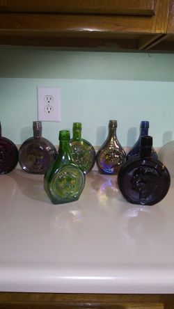 Wheat Glass Presidential Bottles