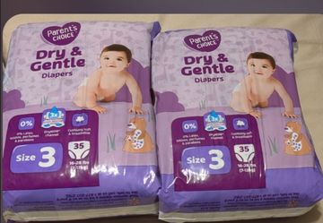 Brand new 3 package of baby items ( never open still sealed).
