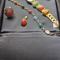 Egyptian Scarab Jewlry Collection