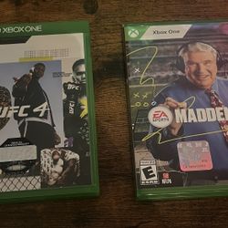 UFC 4 & Madden 23 for Xbox