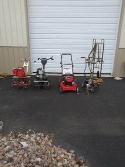 Montgomery Wards Rotelier..50. Edger Briggs And Stratton 50. .furniture Dolly 40.