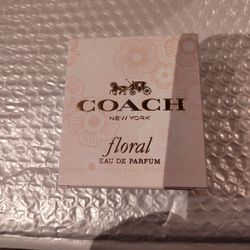 Coach New York Floral EAU DE Parfum 1 oz.