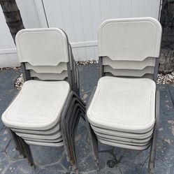 White Iceberg Chairs 10ct