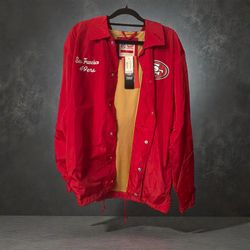 49ers windbreaker jacket