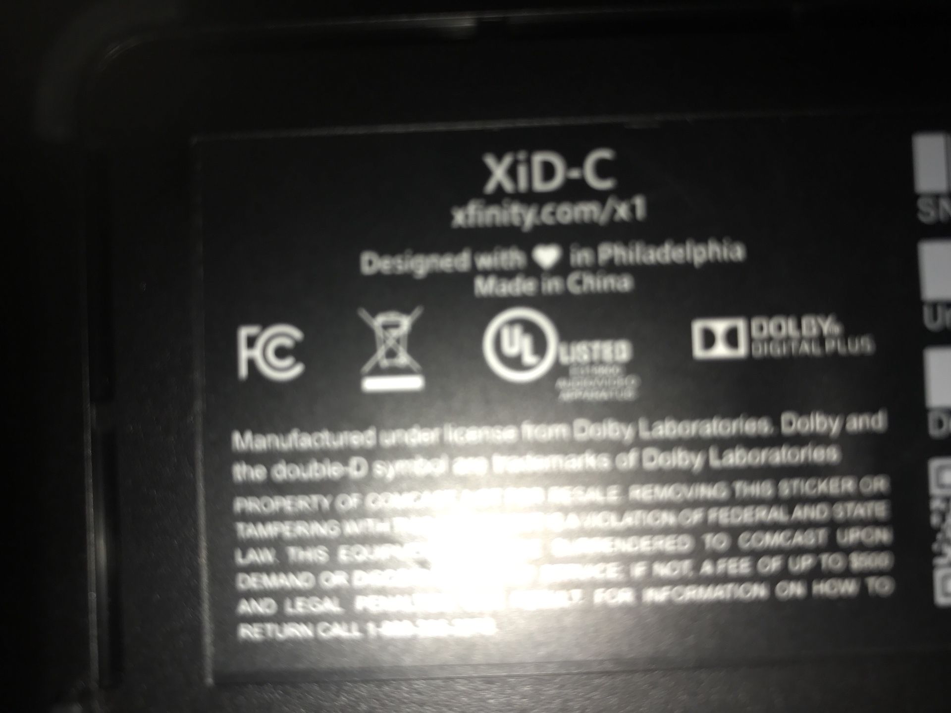 Xfinity XidC X1 portable HD cable box for Sale in Chicago, IL OfferUp