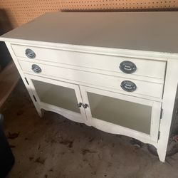 Pottery Barn Storage Cabinet