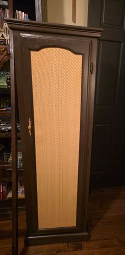 Repurposed 80s vintage Curio Cabinet
