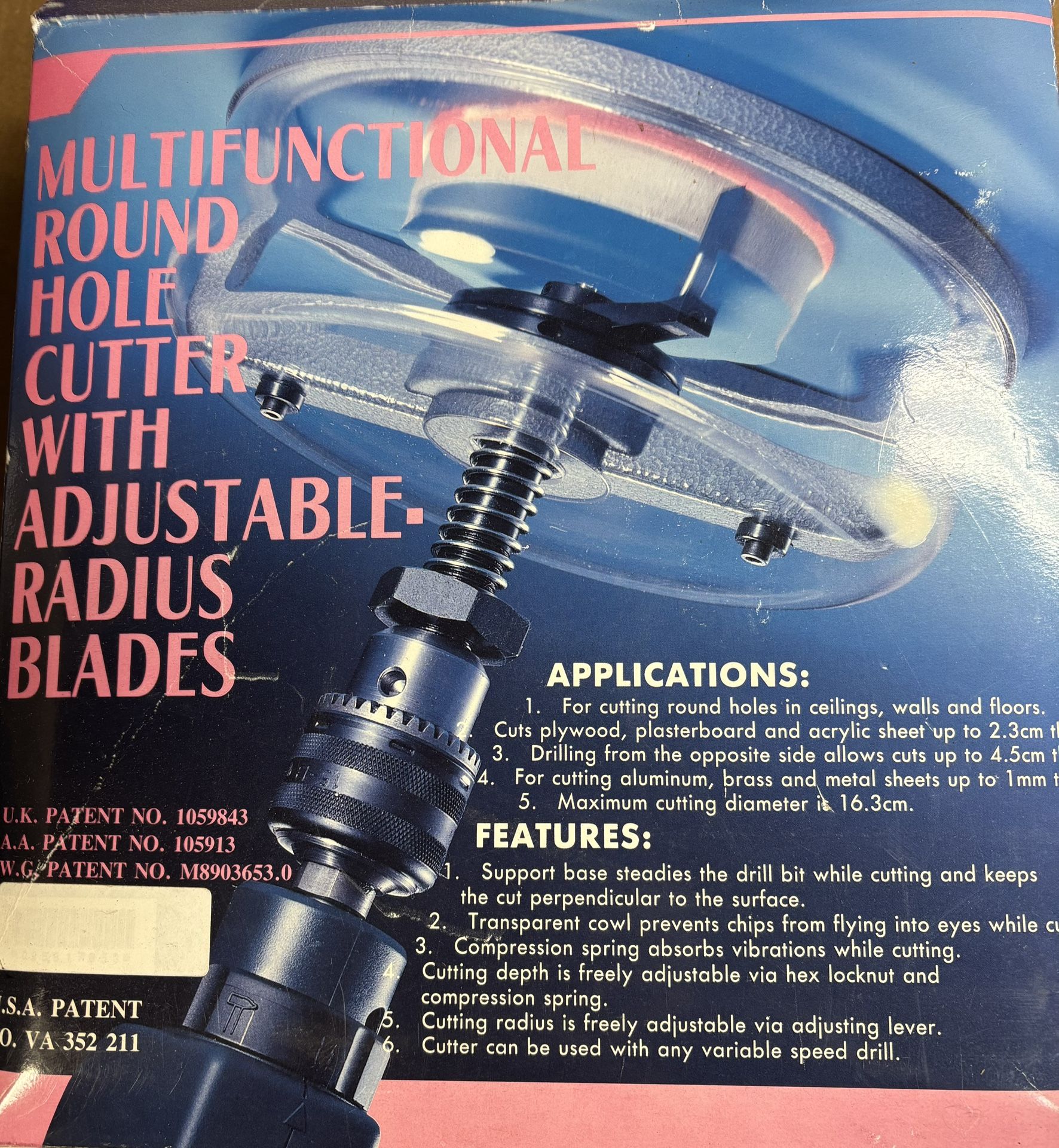 Multifunctional Round Hole Cutter