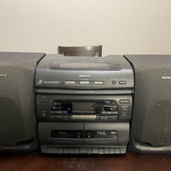 Sony CFD-646 Radio Cassette & CD