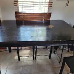 High Top Dining Table With 6 Chairs