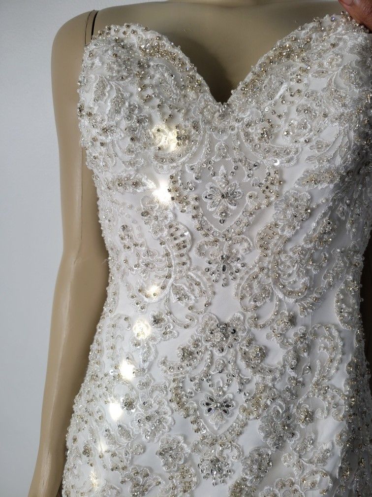 Wedding DRESS LUXURY Size 10
