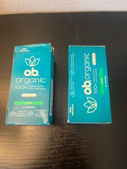 o.b. organic brand applicator-free tampons