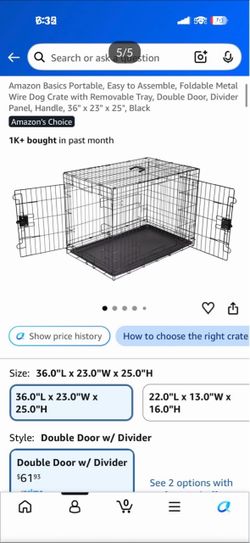 Medium Dog crate