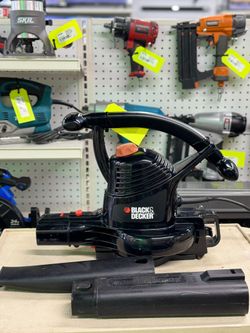 BLACK+DECKER 12 AMP 3-IN-1 BLOWER/VACUUM/MULCHER USED