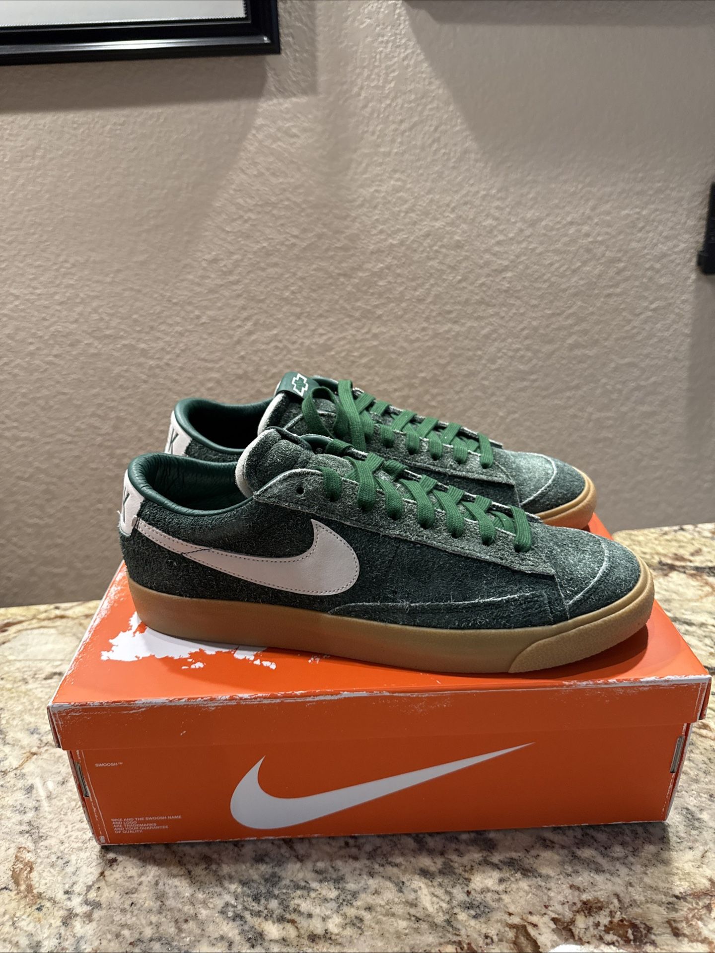 Nike Blazer Low x Devin Booker Chevrolet HV2197-300 Dark Green Men’s Size 12
