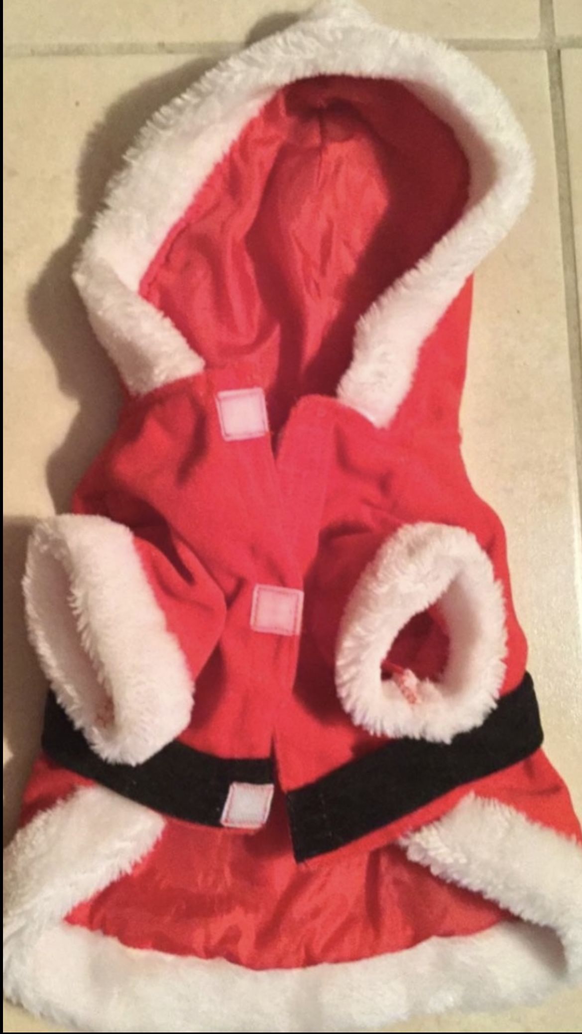 Small Dog Santa Suit