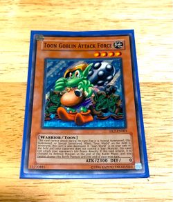 Yugioh Card- Toon Goblin Attack Force.