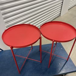Red Tables