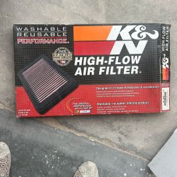 K & N High-Flow air Filter 