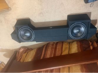 Scar loaded dual 4ohm 12 in subs