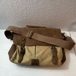 Canvas Shoulder Messenger Bag, Casual Crossbody Bag Holders for Men/Women