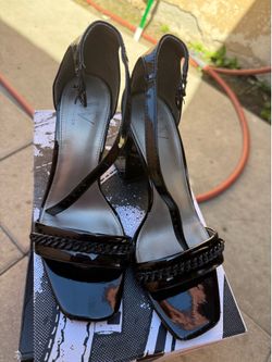 Black high heels