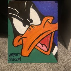 Daffy Duck Painting 