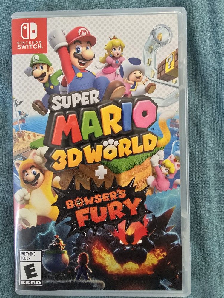 Nintendo Switch Super Mario 3d World Bowsers Fury