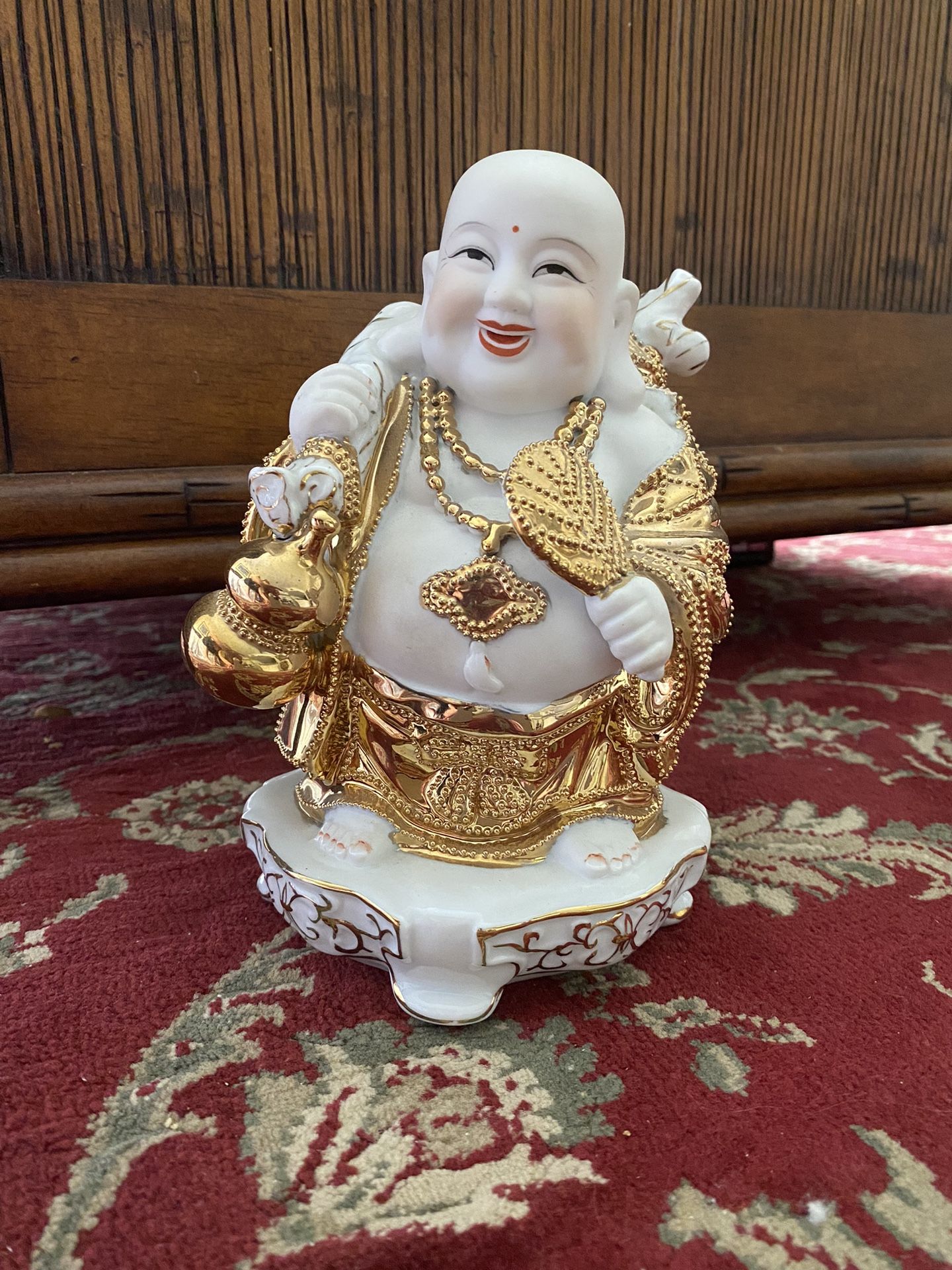 Buddha - Golden Buddha 10” X 7”