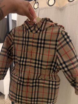 Burberry rain coat 12m toddler