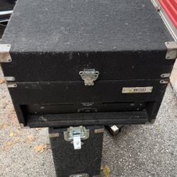 Odyssey Carpeted DJ Rack Case – 19” Rack – Heavy Duty – Case Only (Gear Not Included)