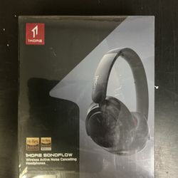 1MORE SonoFlow Wireless Active Noise Cancelling Headphones - Hi-Res Audio, New